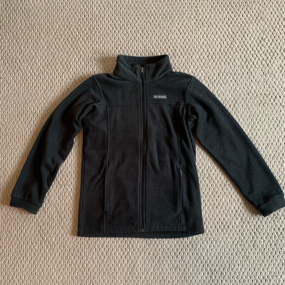 Columbia Steens Mt II Fleece - Kids Black Fleece